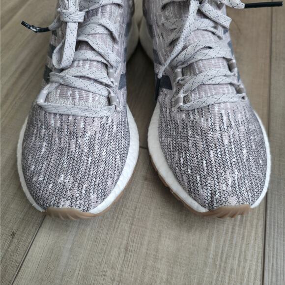 adidas PureBoost RBL Clear Brown Carbon Sneakers Shoes Men Sz 8.5 F35782 - Picture 4 of 16